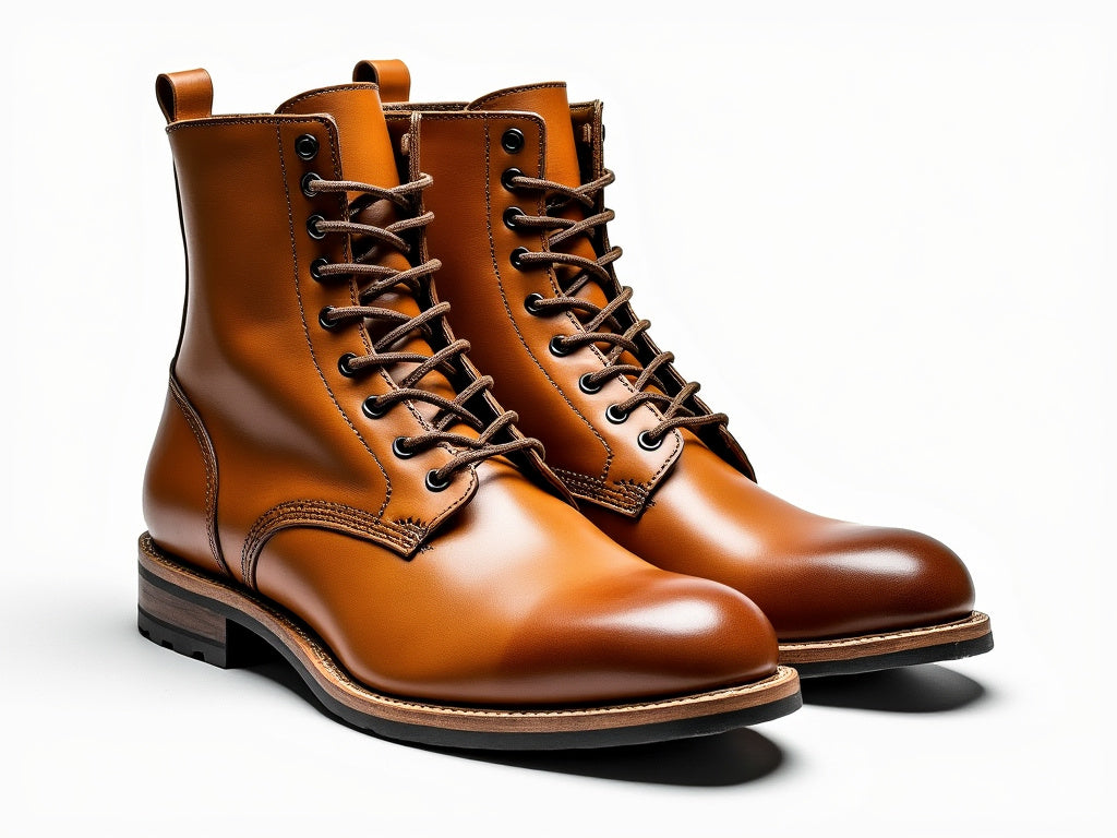 Bondeno Flavio Bespoke Custom Fitted Work Boots with Steel Toe Caps