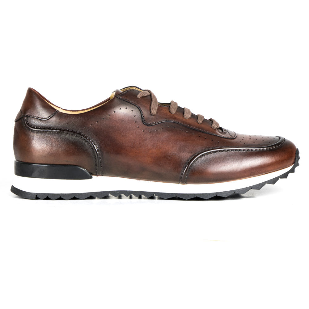 ELIO • Custom Fitted Bespoke Sneakers • BROWN