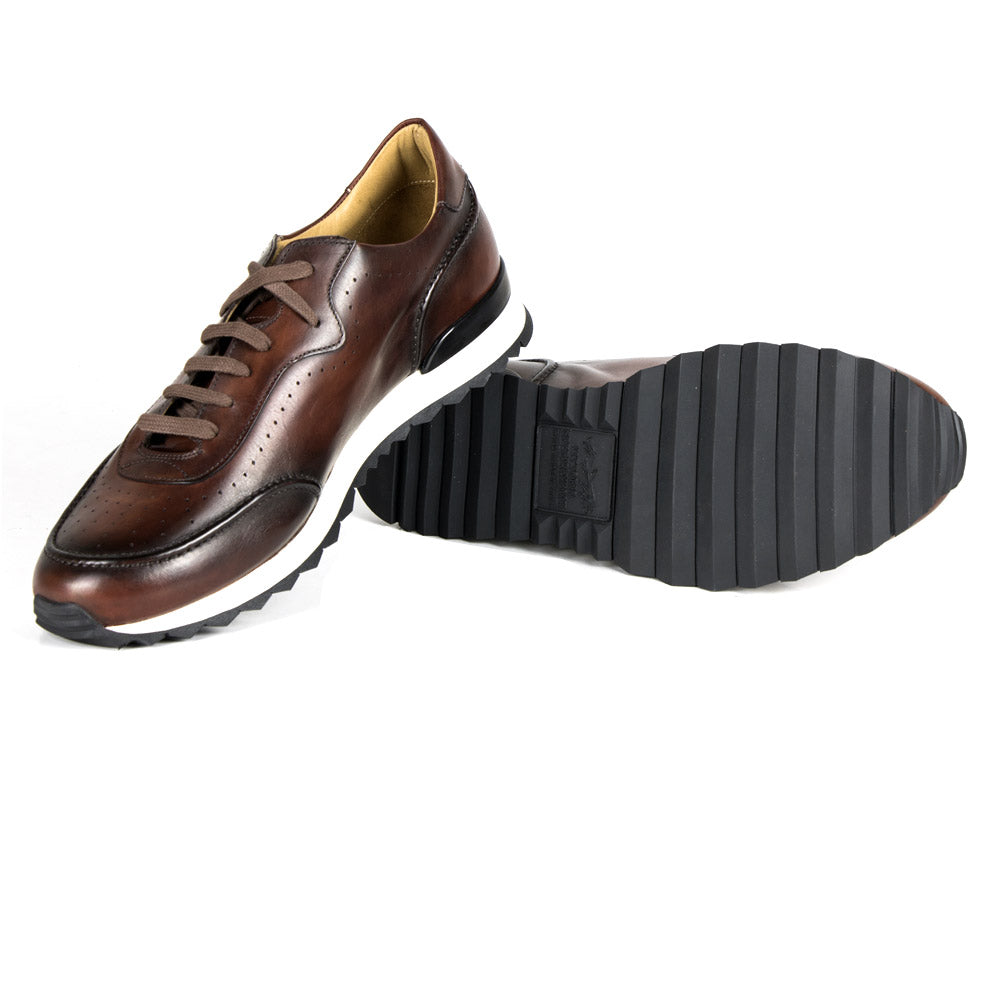 ELIO • Custom Fitted Bespoke Sneakers • BROWN