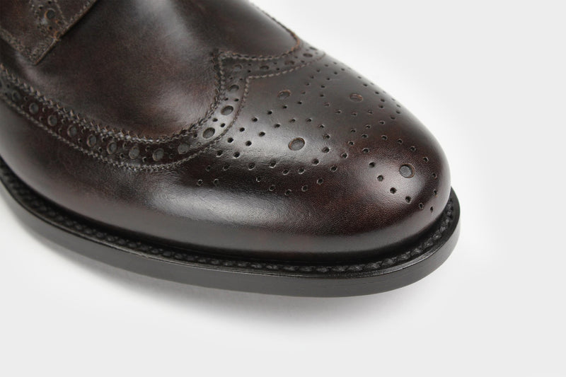Men's Leather Dark Brown Italian Bespoke Boots
