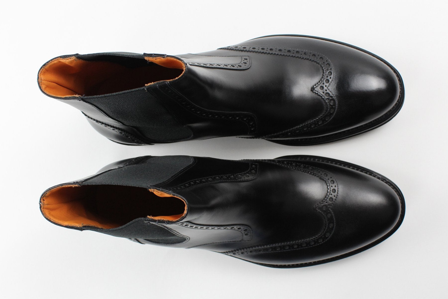 Classic Black Italian Made to Measure Boots