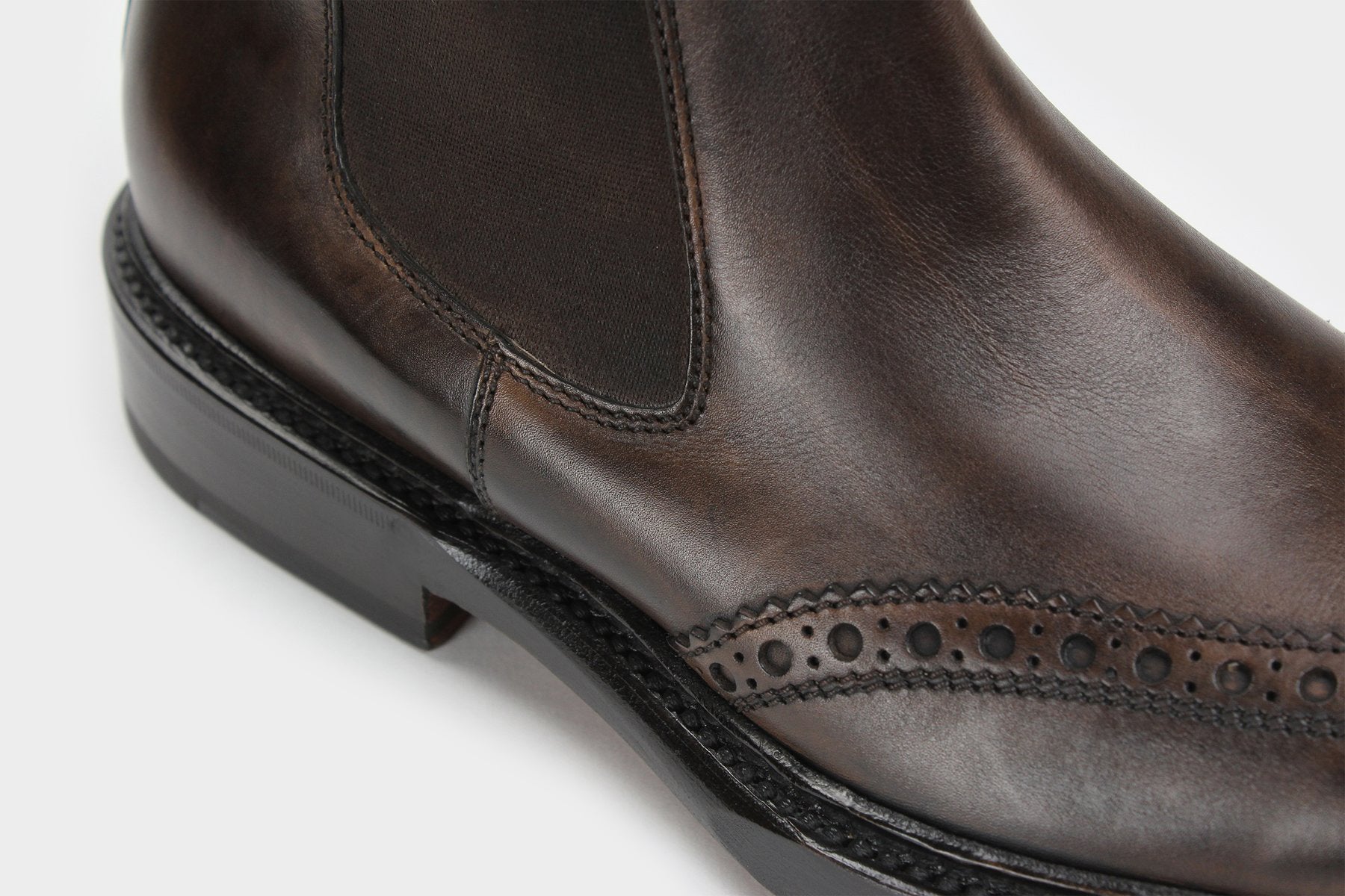 Men's Brown Italian Custom Made Boots