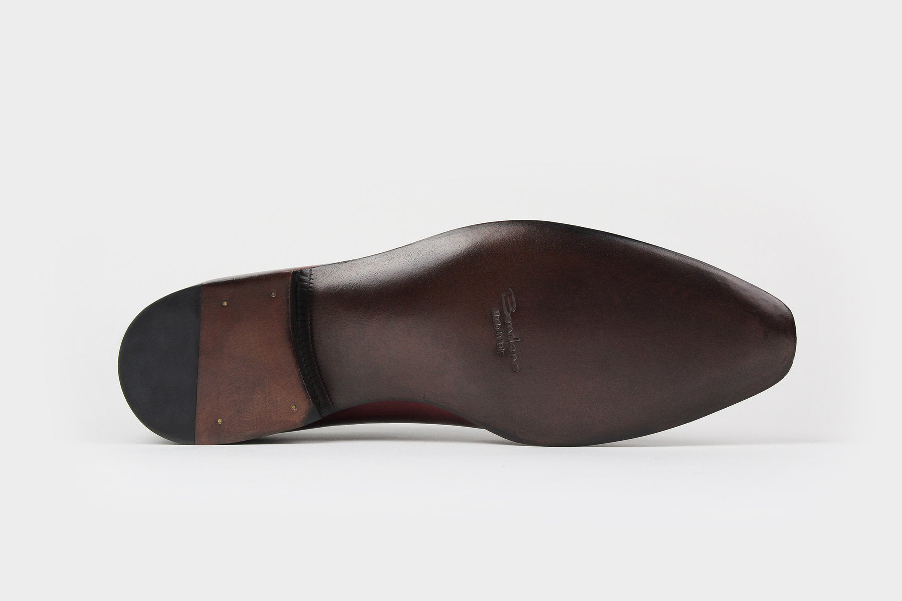 Lucius Classic Oxblood Single Derby Italian Made to Measure Shoes