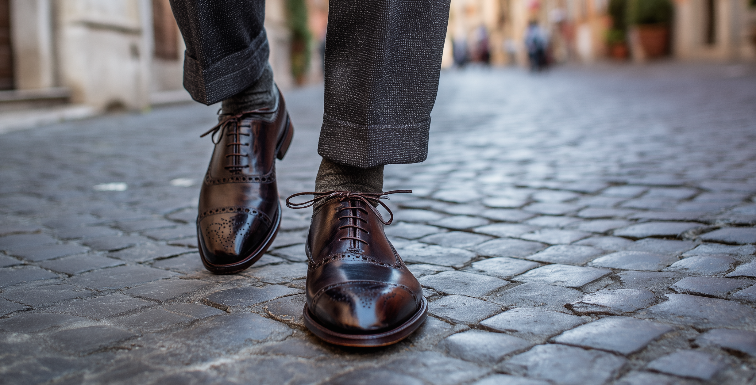 Men's bespoke shoes from Bondeno