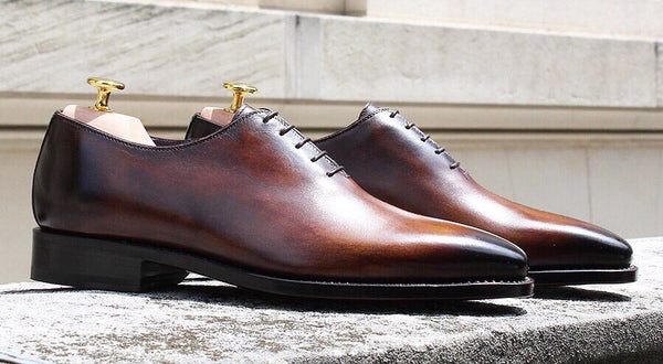 The history of the Oxford leather dress shoe