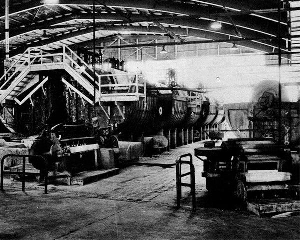 Tannerie Annonay black and white factory picture