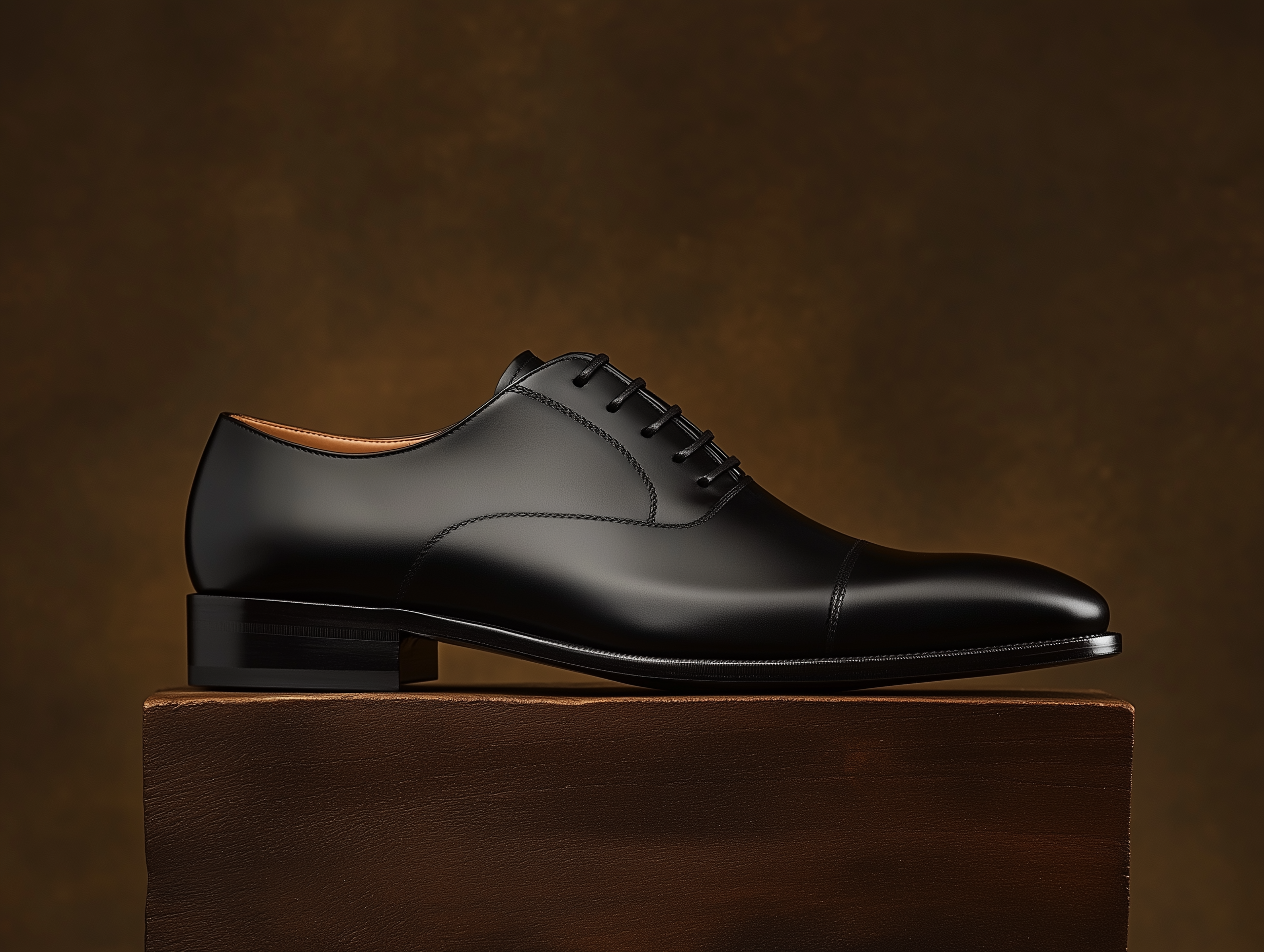 ANTONIO Bespoke Custom Made & Fitted Captoe Oxford Shoes Black CALFSKIN FIRST TIME ORDER: At-Home Fitting with Bio-Foam Precision Foot Molds / ANTONIO Bespoke Custom Made & Fitted Captoe Oxford Shoes Black CALFSKIN FIRST TIME ORDER: At-Home Fitting with Bio-Foam Precision Foot Molds /