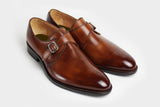 Domenico Brown Wholecut Italian Made to Measure Boots