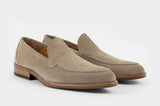 Gabriele Beige Loafer Italian Custom Made Boots