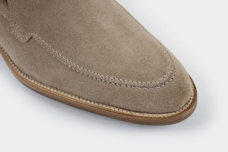 Gabriele Men's Brown Loafer Italian Bespoke Boots