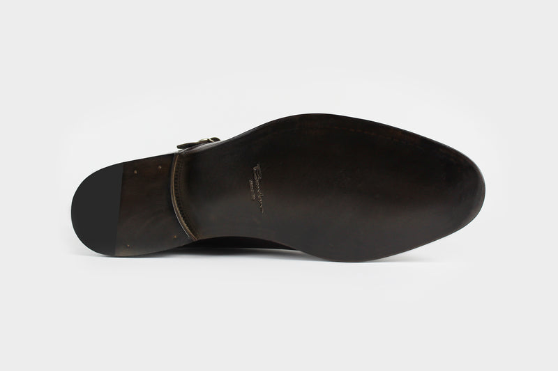 Domenico Classic Brown Wholecut Italian Bespoke Boots
