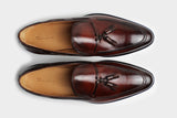 Leonardo Men's Brown Loafer Italian Made to Measure Shoes