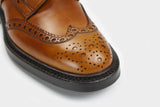 Men's Leather Tan Italian Bespoke Boots
