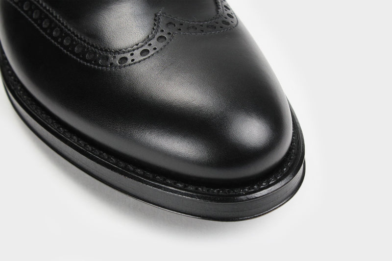 Men's Black Italian Bespoke Boots
