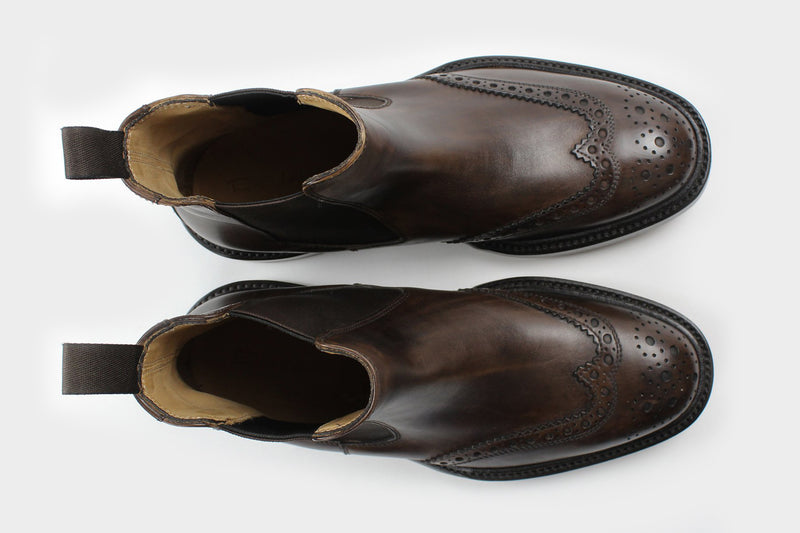 Classic Brown Italian Custom Made Boots