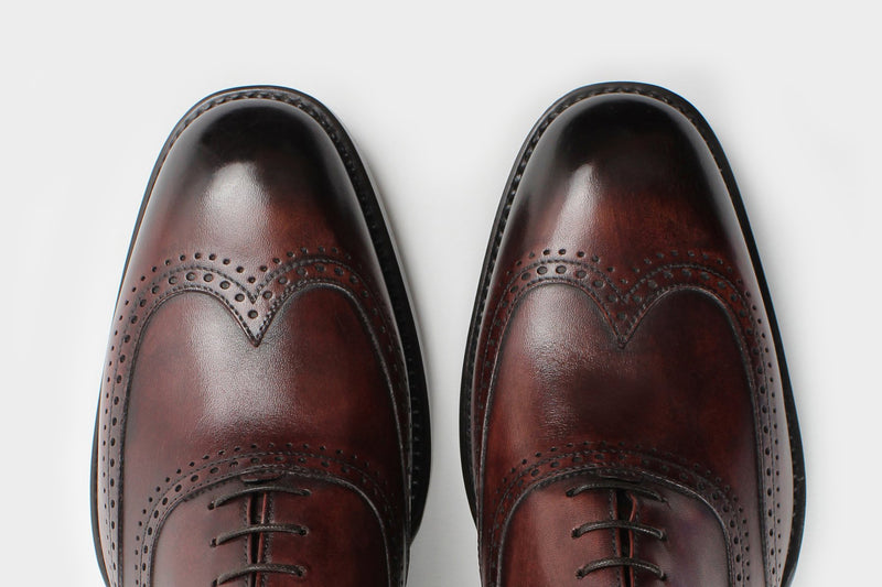 Mens clearance wingtip oxfords
