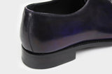 Mateo Violet Men's Wholecut Oxfords Italian Custom Made Shoes