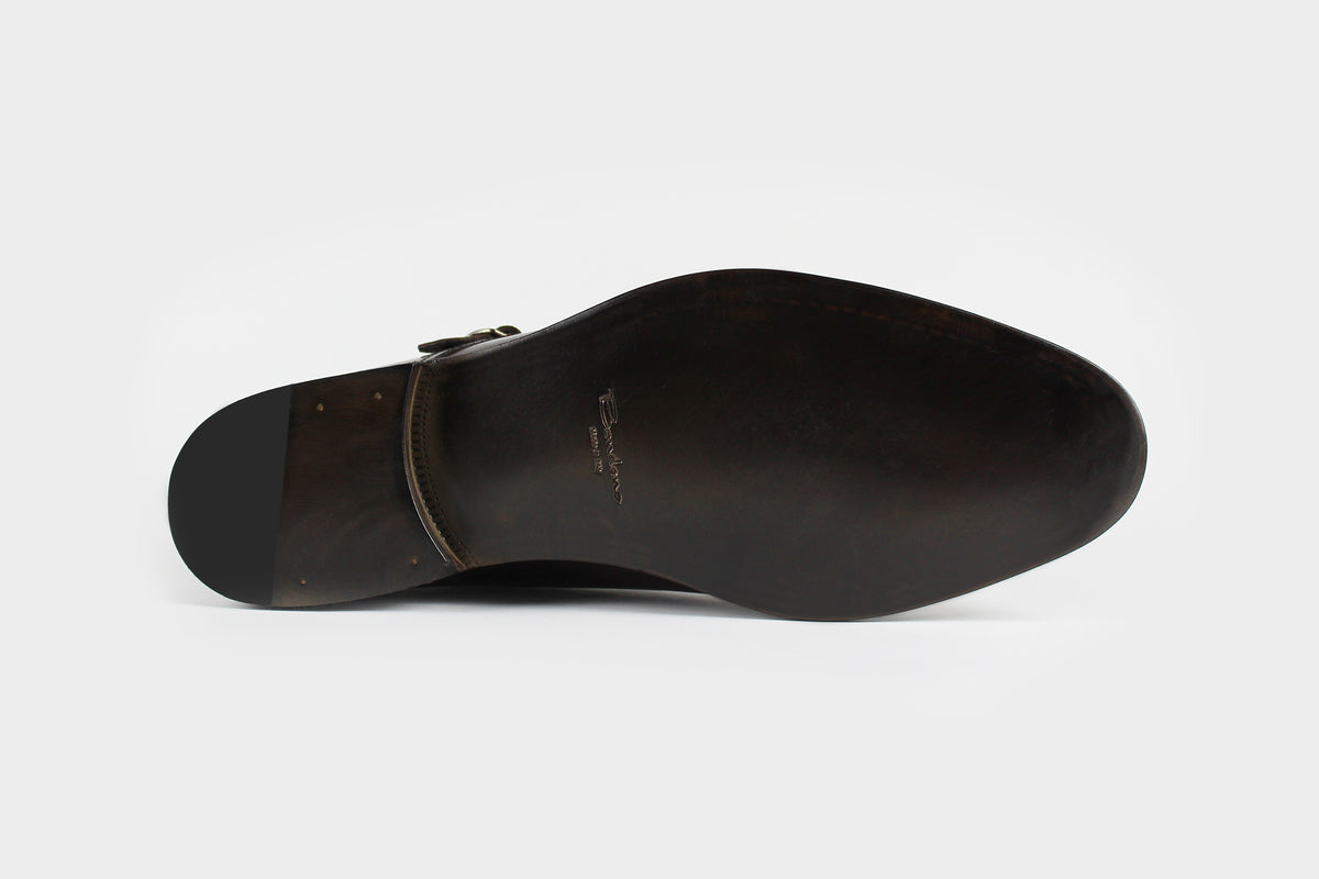 Domenico Classic Brown Wholecut Italian Bespoke Boots